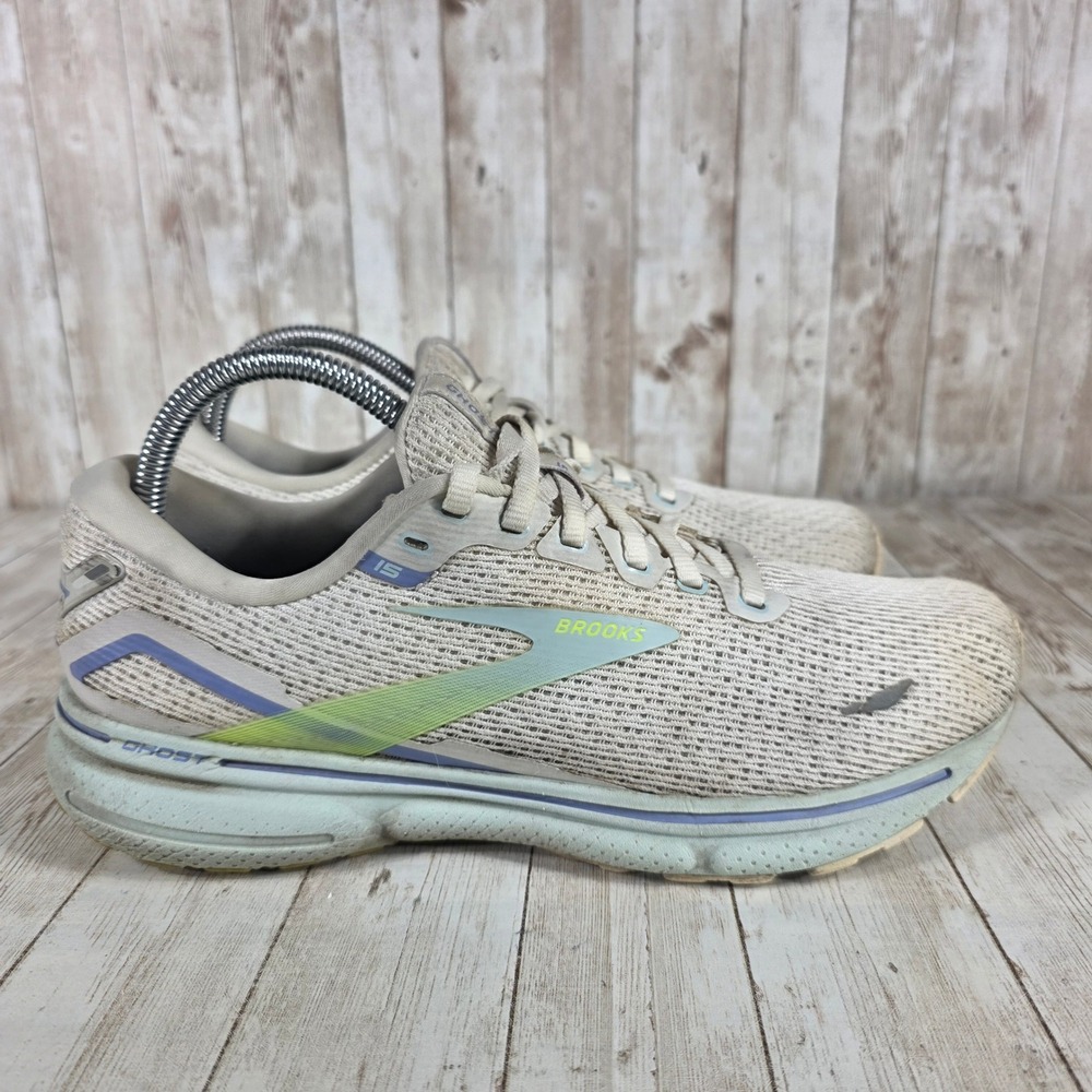 Brooks Ghost 15 Running Shoes Lightweight Cushioned‎ Sneakers Women's 9.5